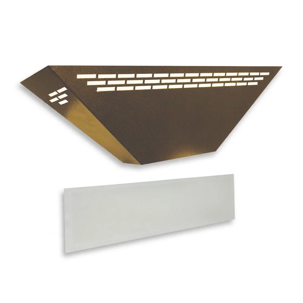 Curtron BL100-GD-COMBO 24" Silent Fly Trap, Replacement Glue Boards, 900 sq.ft Coverage, 15 Watt UV Light, 115V, Gold