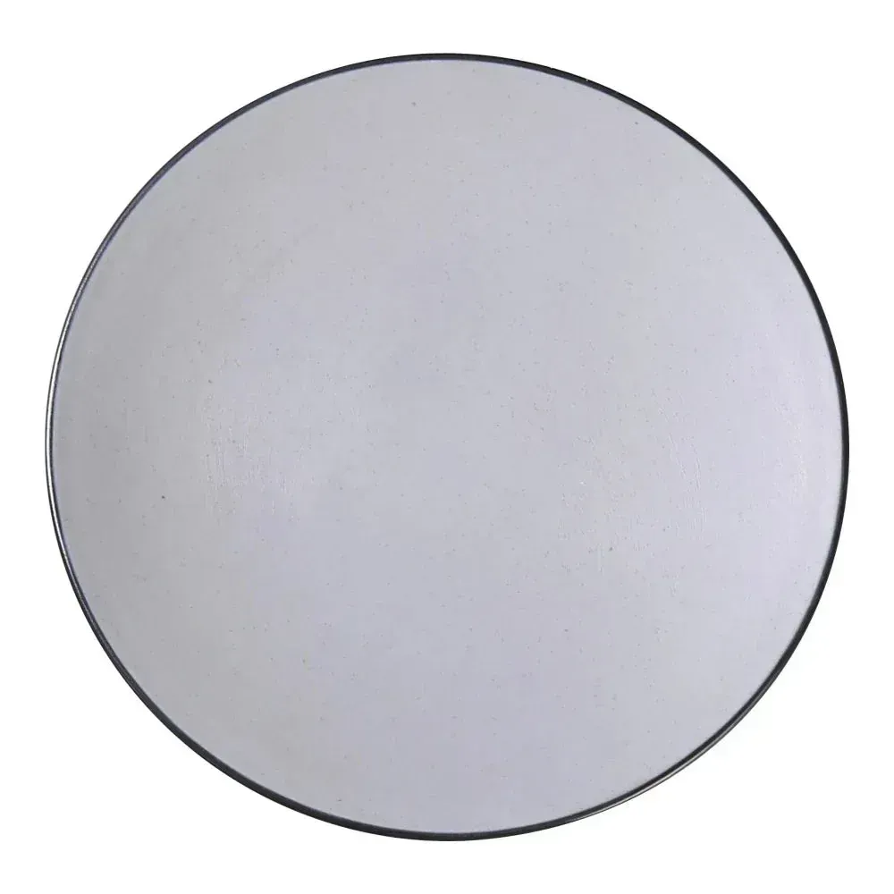Yanco melamine round plate, elegant and durable, ideal for serving meals, sides, appetizers, and small dishes in restaurants, cafes, or home.