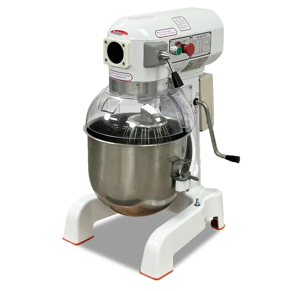 BakeMax countertop electric mixer delivering smooth planetary mixing for pastries, breads, and creams in cafés and restaurants. Built to last long.