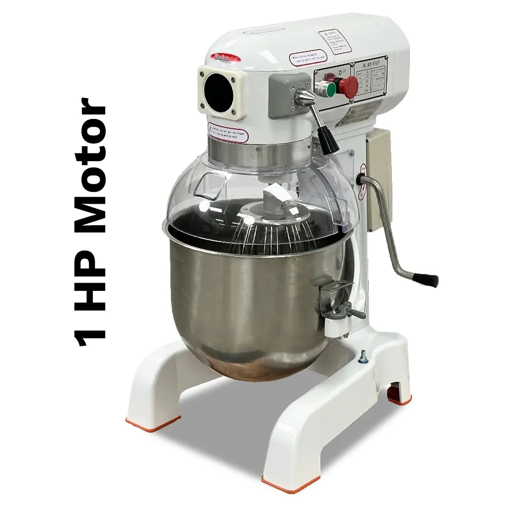 BakeMax countertop electric mixer delivering smooth planetary mixing for pastries, breads, and creams in cafés and restaurants. Built to last long.