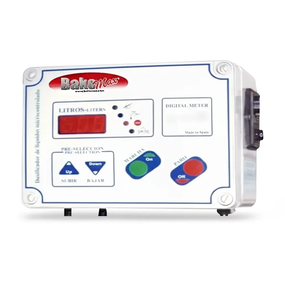 BakeMax BMWM010 6" Manual Water Meter w/ Digital Display, 110/60/1