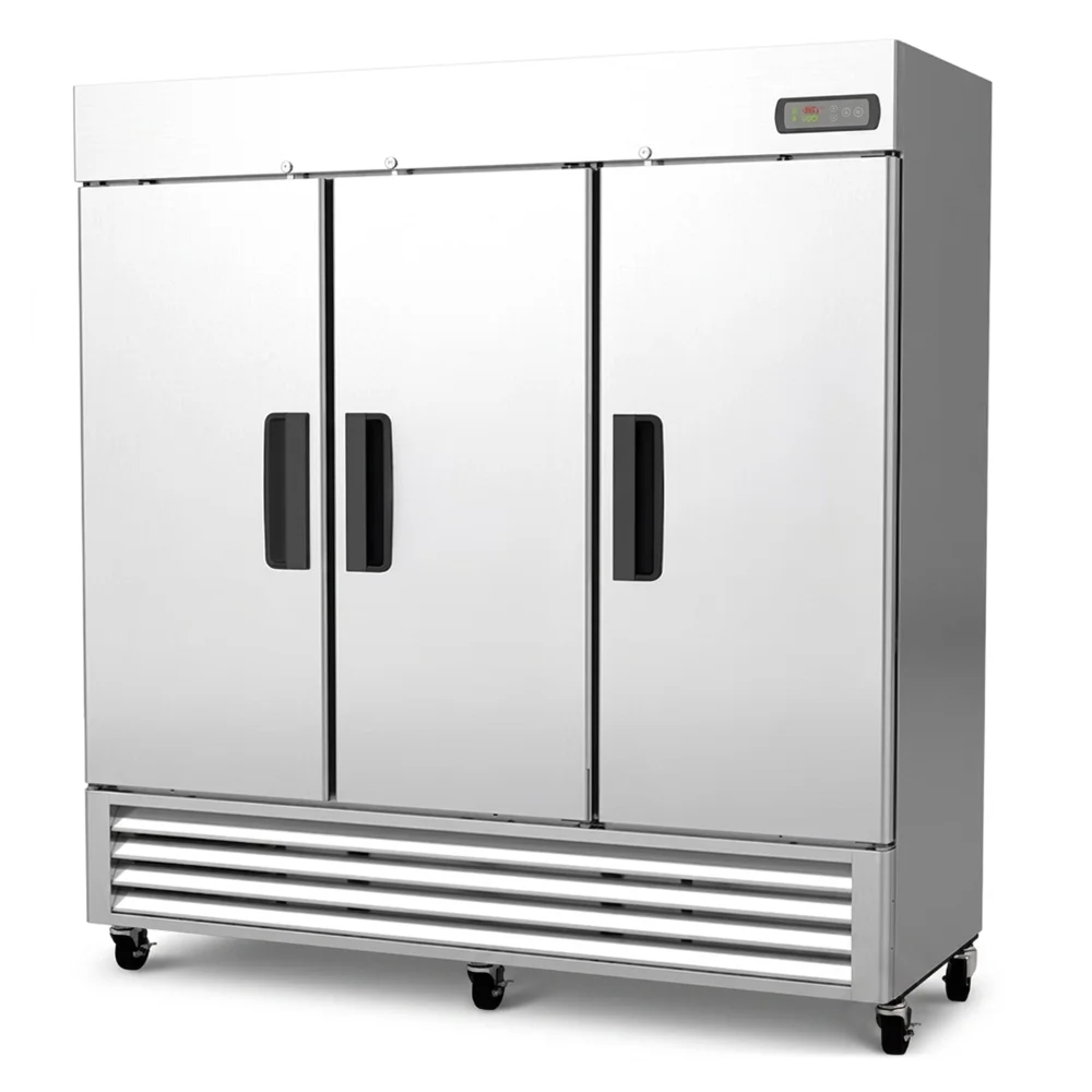 ProKitchen Series 78" Reach-In Freezer, 3 Doors, Stainless Steel, 1 Year Warranty