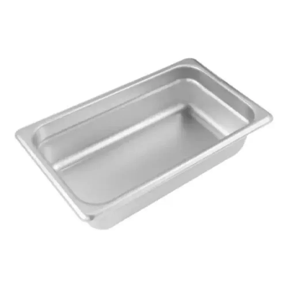 CAC China STPQ-24-2 Stainless Steel Steam Pan, GN 1/4, 24 Gauge, 2.5"