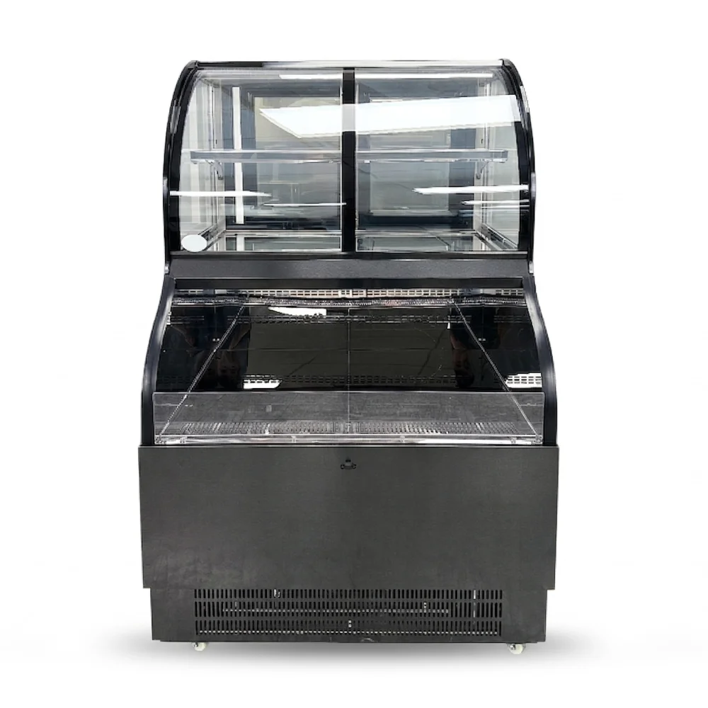 ChillCore Series 35" Open Air Refrigerated Display Case, 12.5 Cu.ft, 2 Doors