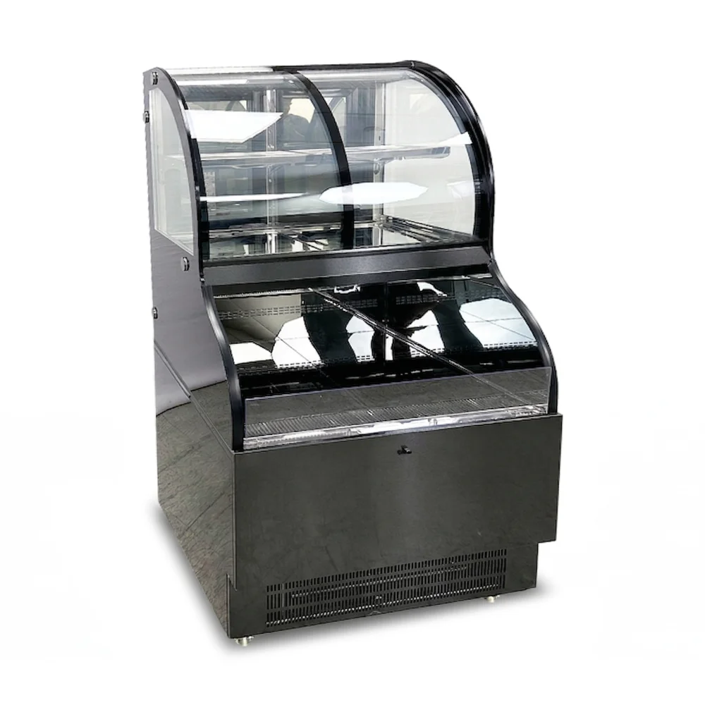 ChillCore Series 35" Open Air Refrigerated Display Case, 12.5 Cu.ft, 2 Doors