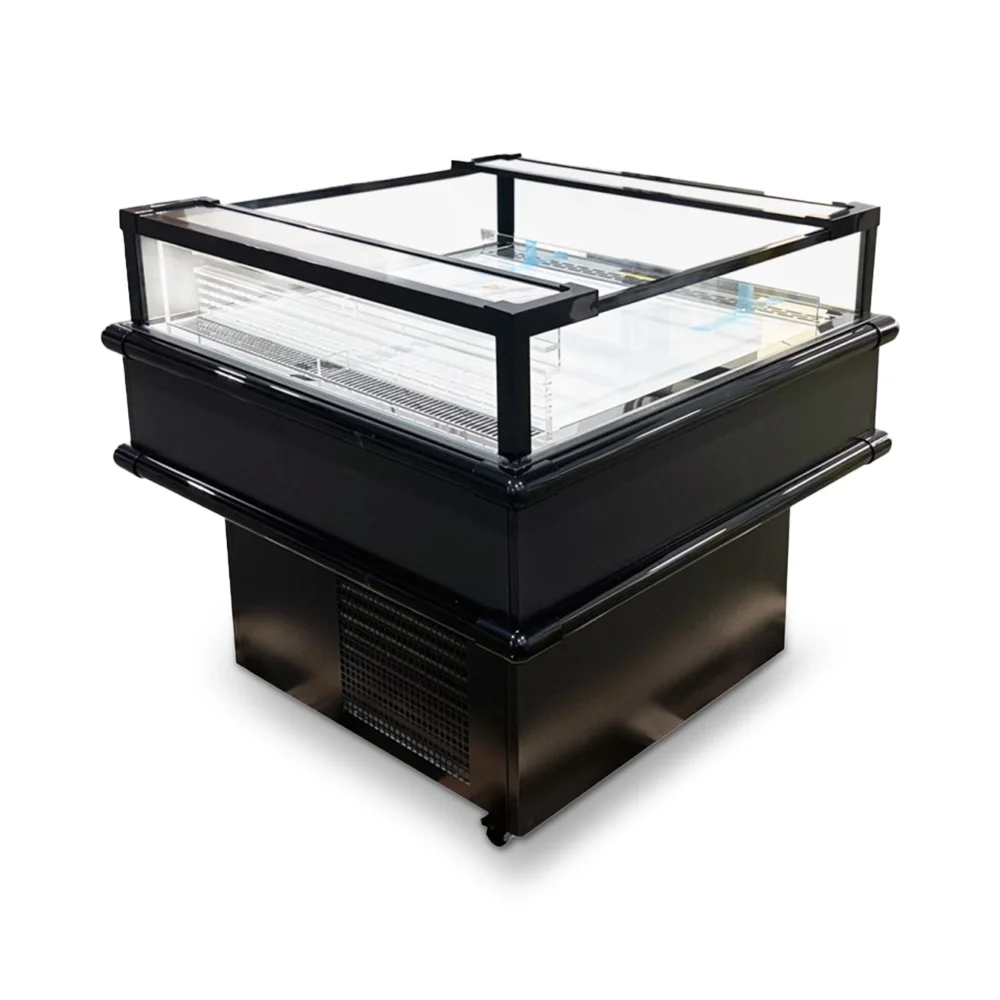 ChillCore Series 37" Open Air Refrigerated Display Case, 4.2 Cu.ft, LED Lighting