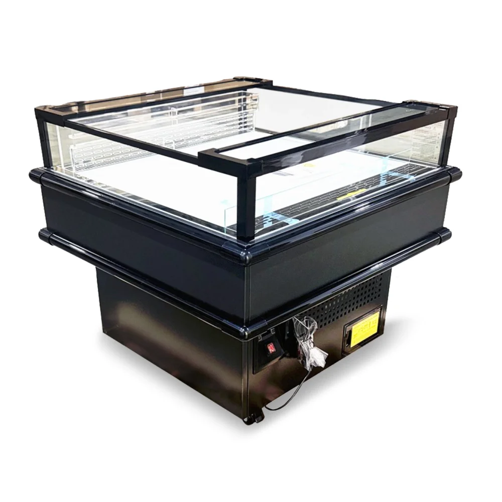 ChillCore Series 37" Open Air Refrigerated Display Case, 4.2 Cu.ft, LED Lighting