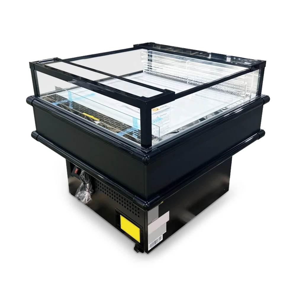 ChillCore Series 37" Open Air Refrigerated Display Case, 4.2 Cu.ft, LED Lighting