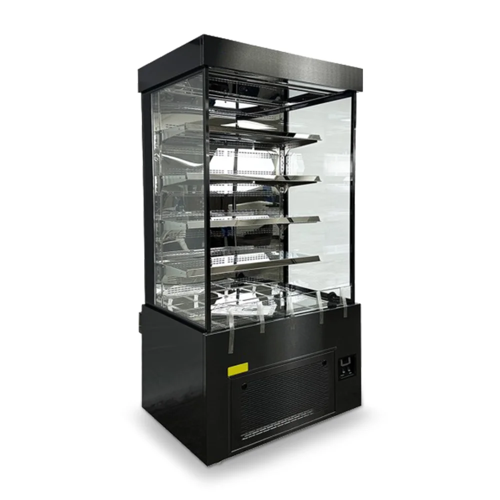 ChillCore Series 39" Open Air Refrigerated Display Case, 11.1 Cu.ft, 4 Shelves