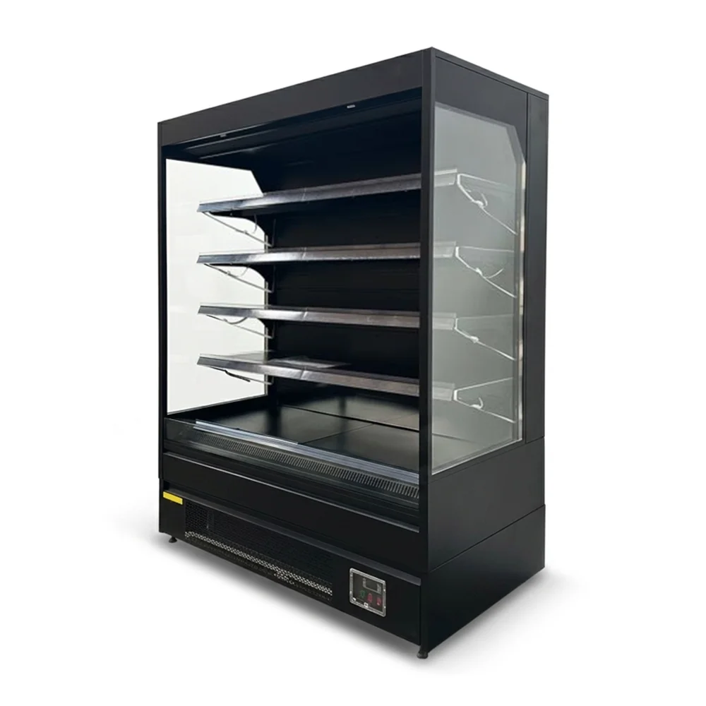 ChillCore Series 59" Open Air Refrigerated Display Case, 22.24 Cu.ft, LED Lighting