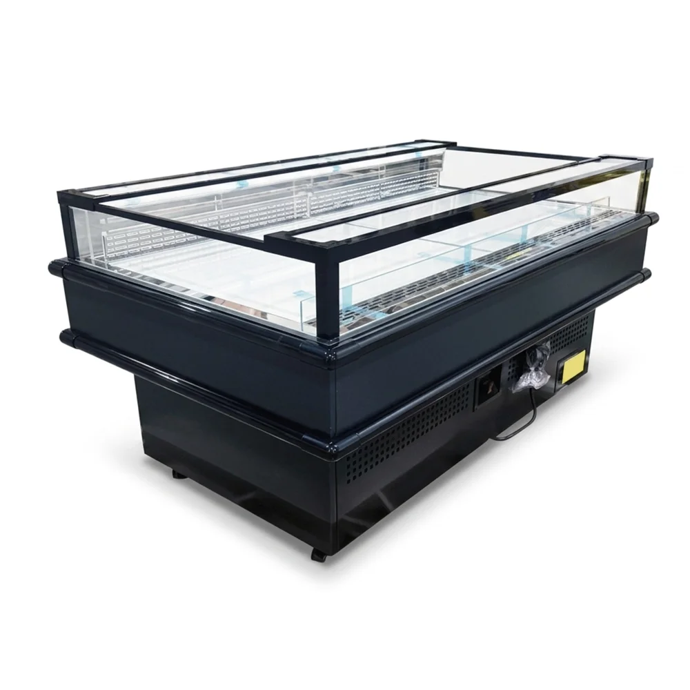 ChillCore Series 61" Open Air Refrigerated Display Case, 7.1 Cu.ft, LED Lighting