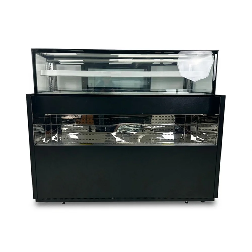 ChillCore Series 72" Open Air Refrigerated Display Case, 25.2 Cu.ft, 1 Shelf