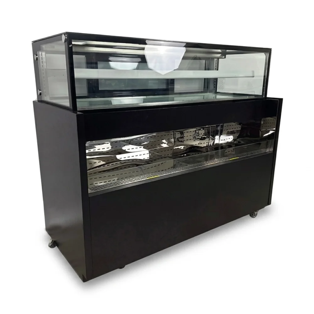 ChillCore Series 72" Open Air Refrigerated Display Case, 25.2 Cu.ft, 1 Shelf