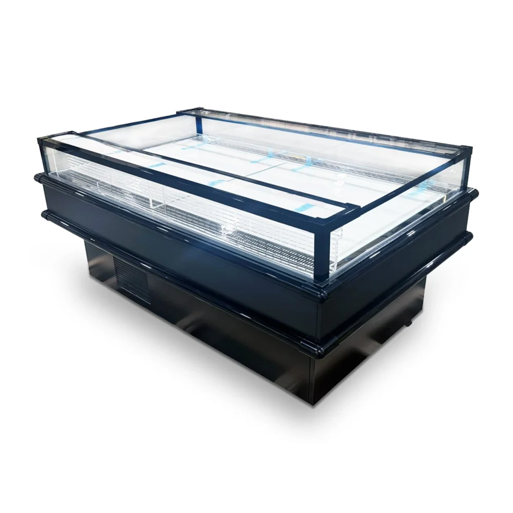 ChillCore Series 73" Open Air Refrigerated Display Case, 8.5 Cu.ft, LED Lighting