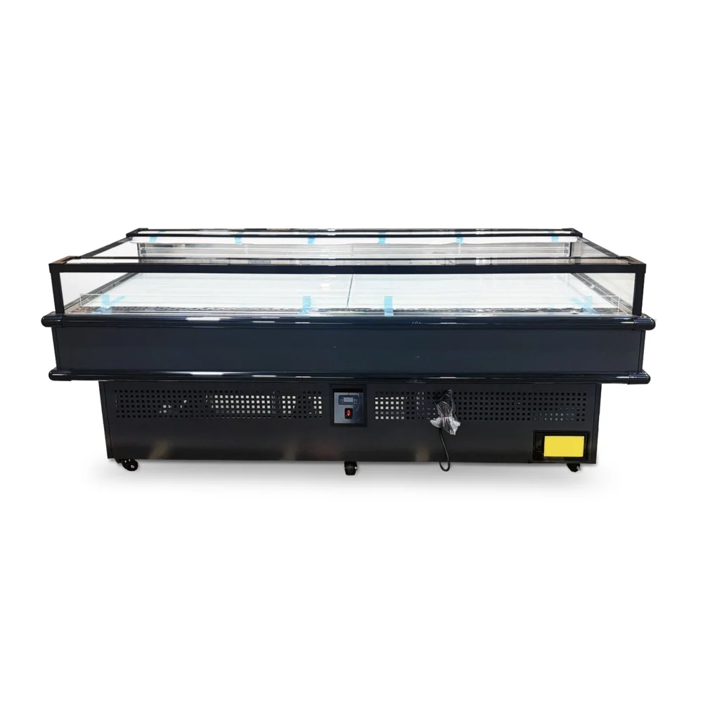 ChillCore Series 85" Open Air Refrigerated Display Case, 10 Cu.ft, LED Lighting