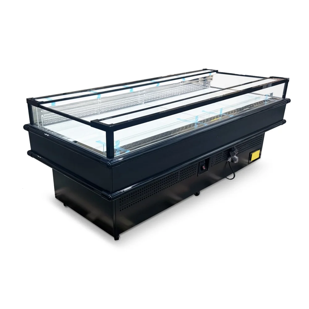 ChillCore Series 85" Open Air Refrigerated Display Case, 10 Cu.ft, LED Lighting