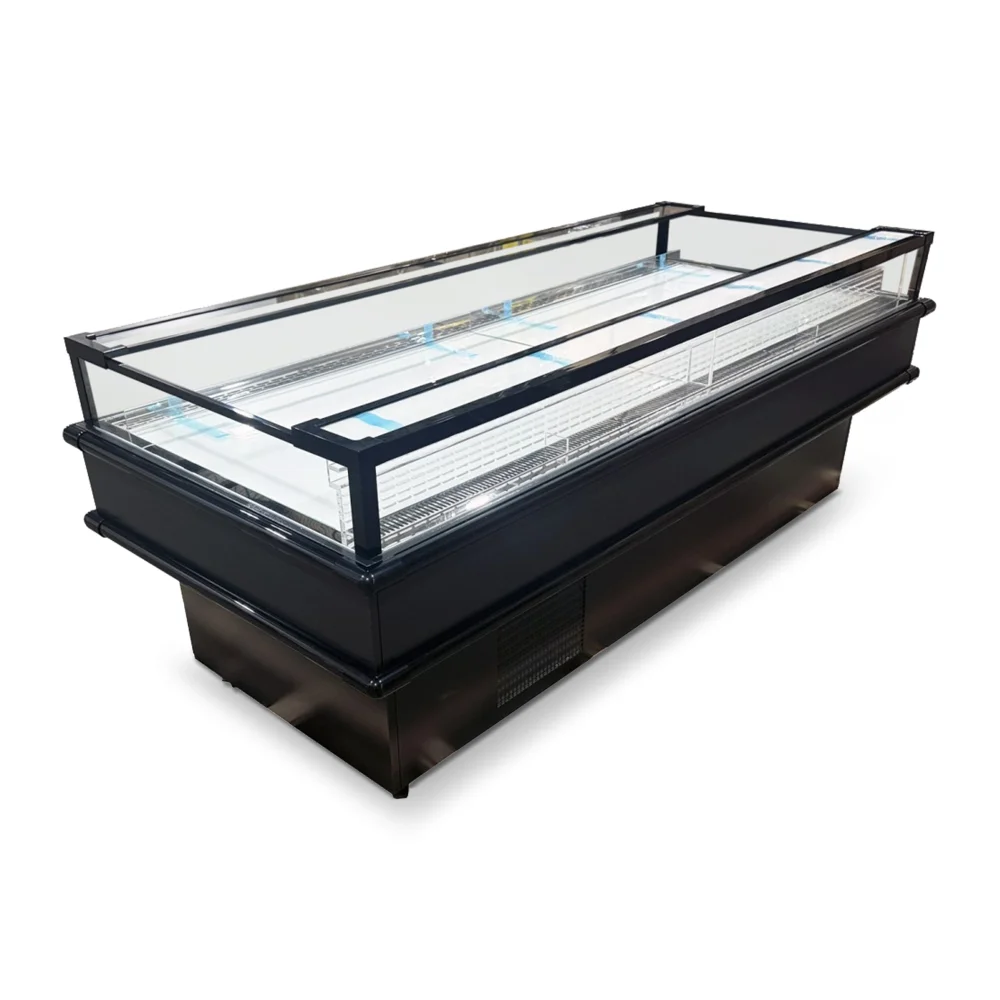 ChillCore Series 85" Open Air Refrigerated Display Case, 10 Cu.ft, LED Lighting