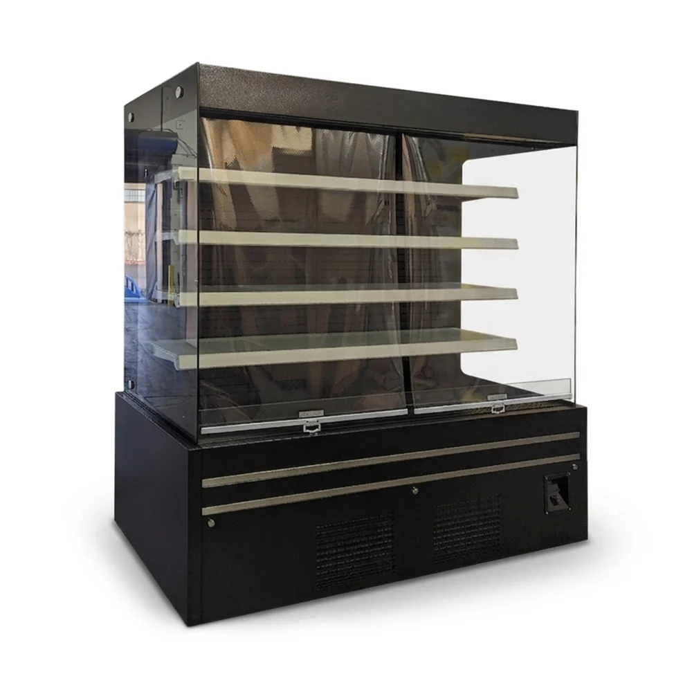 ChillCore Series 72" Vertical Open Air Merchandiser, 40.9 Cu.ft, 4 Shelves