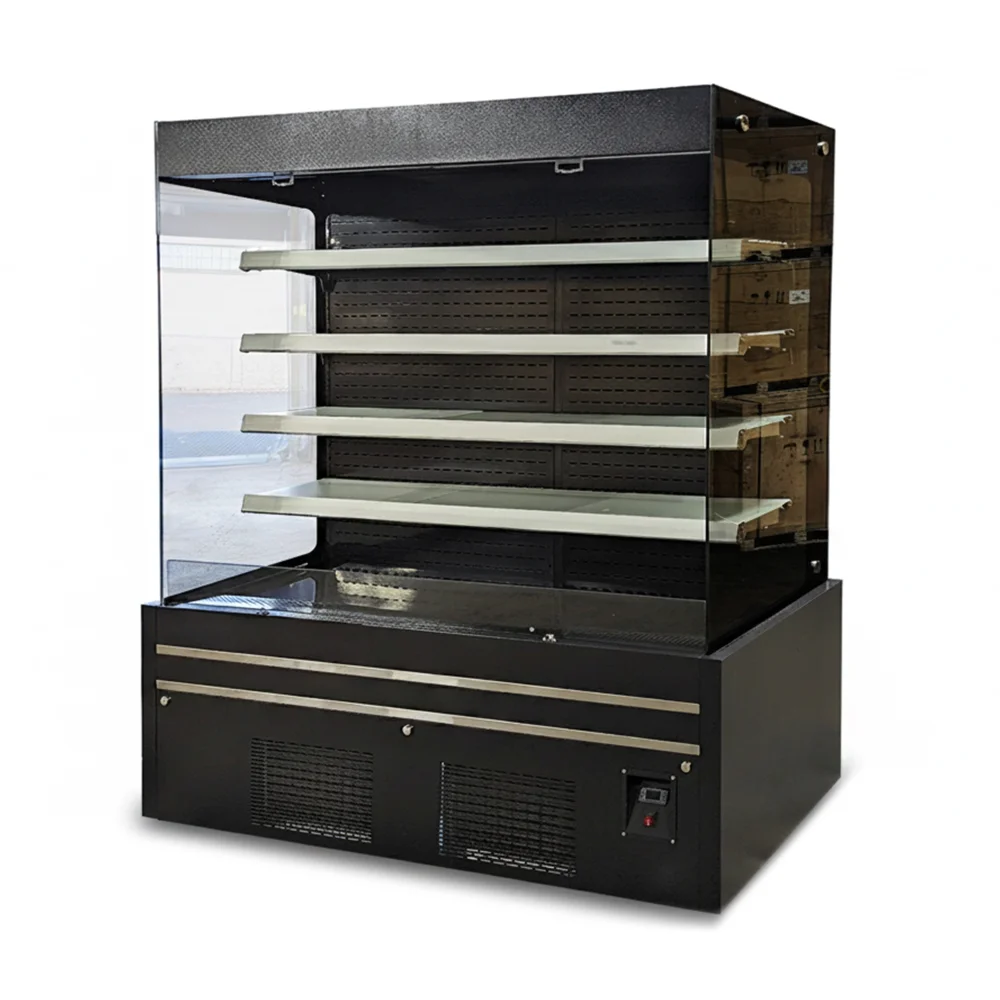 ChillCore Series 72" Vertical Open Air Merchandiser, 40.9 Cu.ft, 4 Shelves