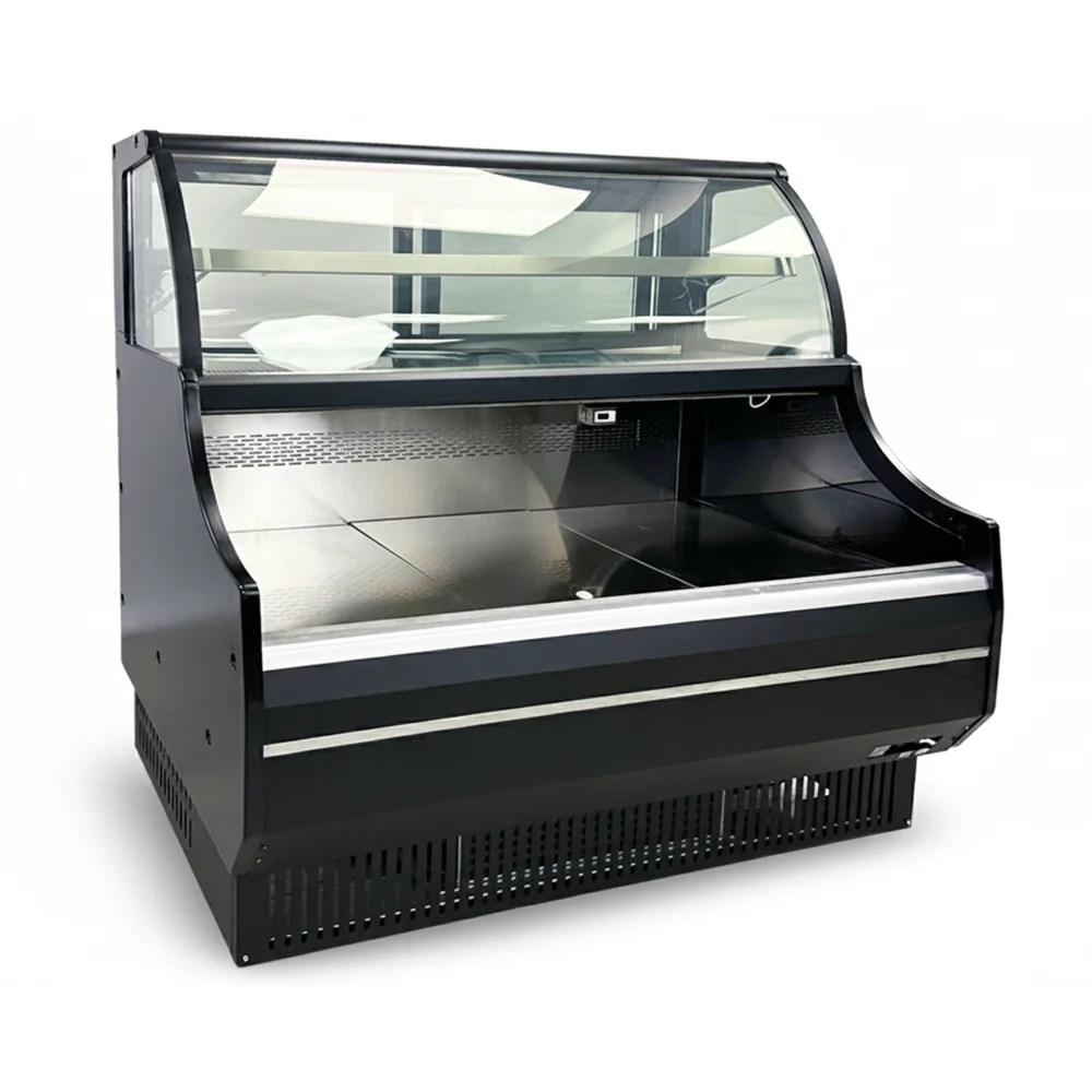 ChillCore Series 62" Open Air Refrigerated Merchandiser for Sandwiches, 18.15 Cu.ft, LED Lighting