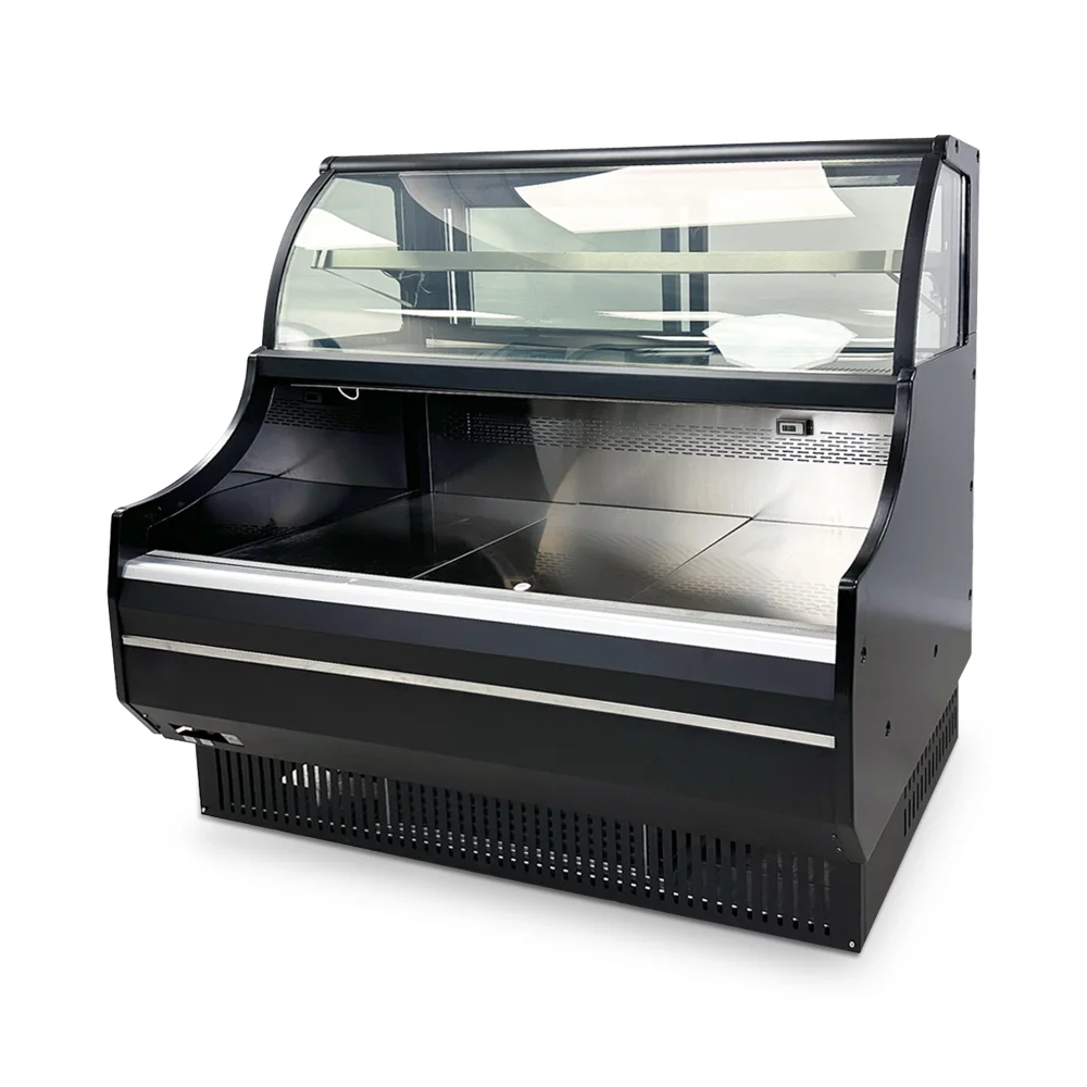 ChillCore Series 62" Open Air Refrigerated Merchandiser for Sandwiches, 18.15 Cu.ft, LED Lighting