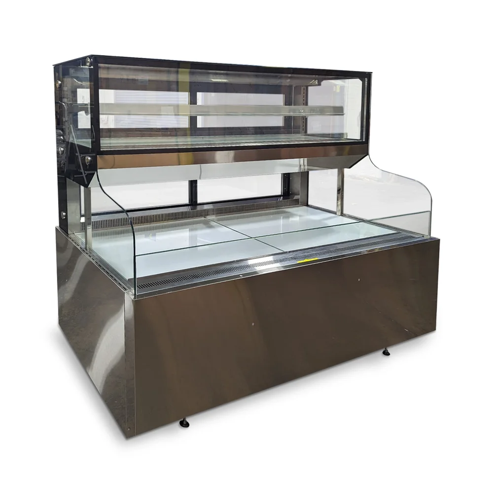 ChillCore Series 71" Open Air Refrigerated Merchandiser for Sandwiches, 22.9 Cu.ft, 2 Shelves