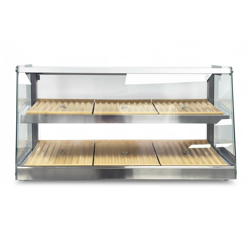 ChillCore Series 39" Countertop Bakery Display Case, 5.2 Cu.ft, 2 Shelves