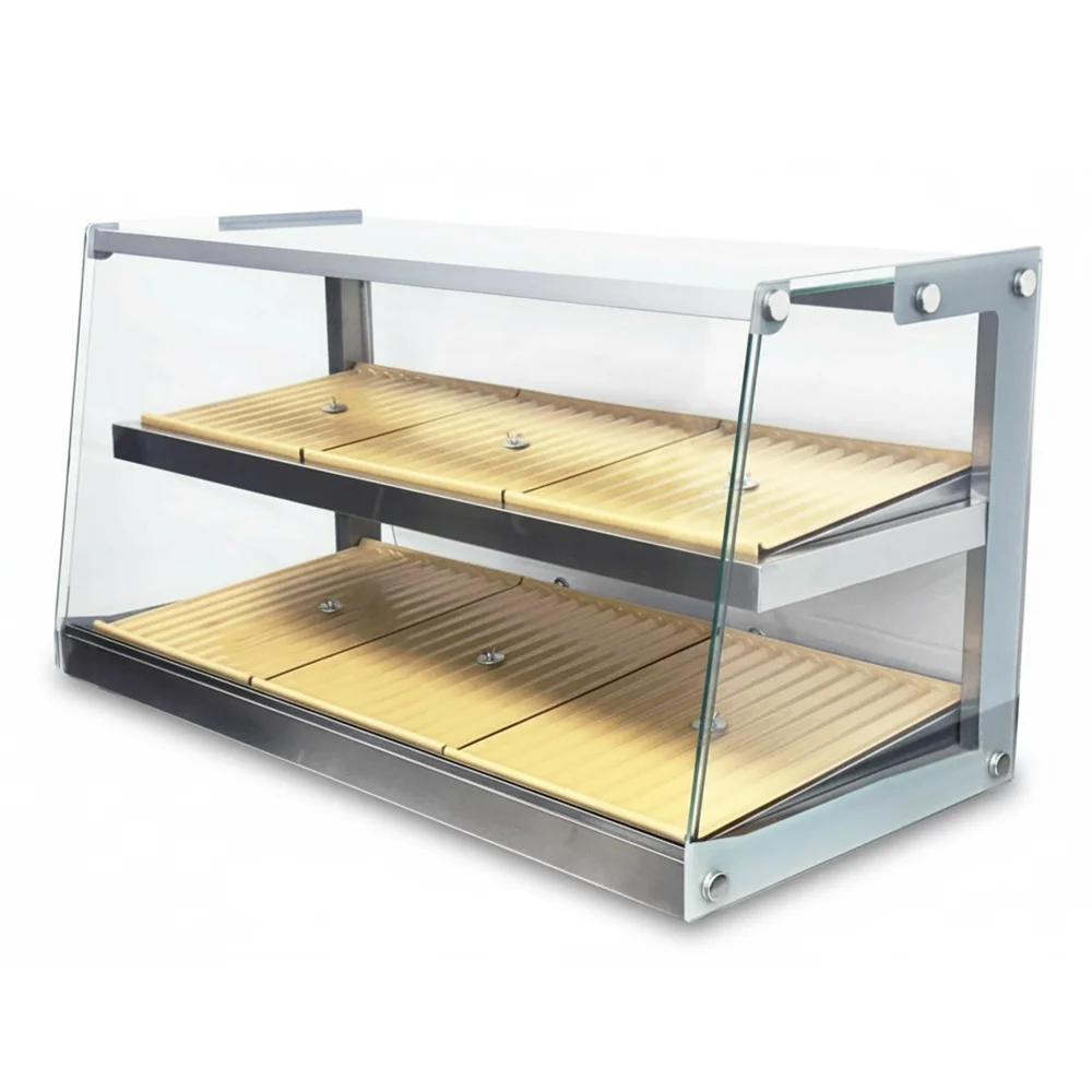ChillCore Series 39" Countertop Bakery Display Case, 5.2 Cu.ft, 2 Shelves