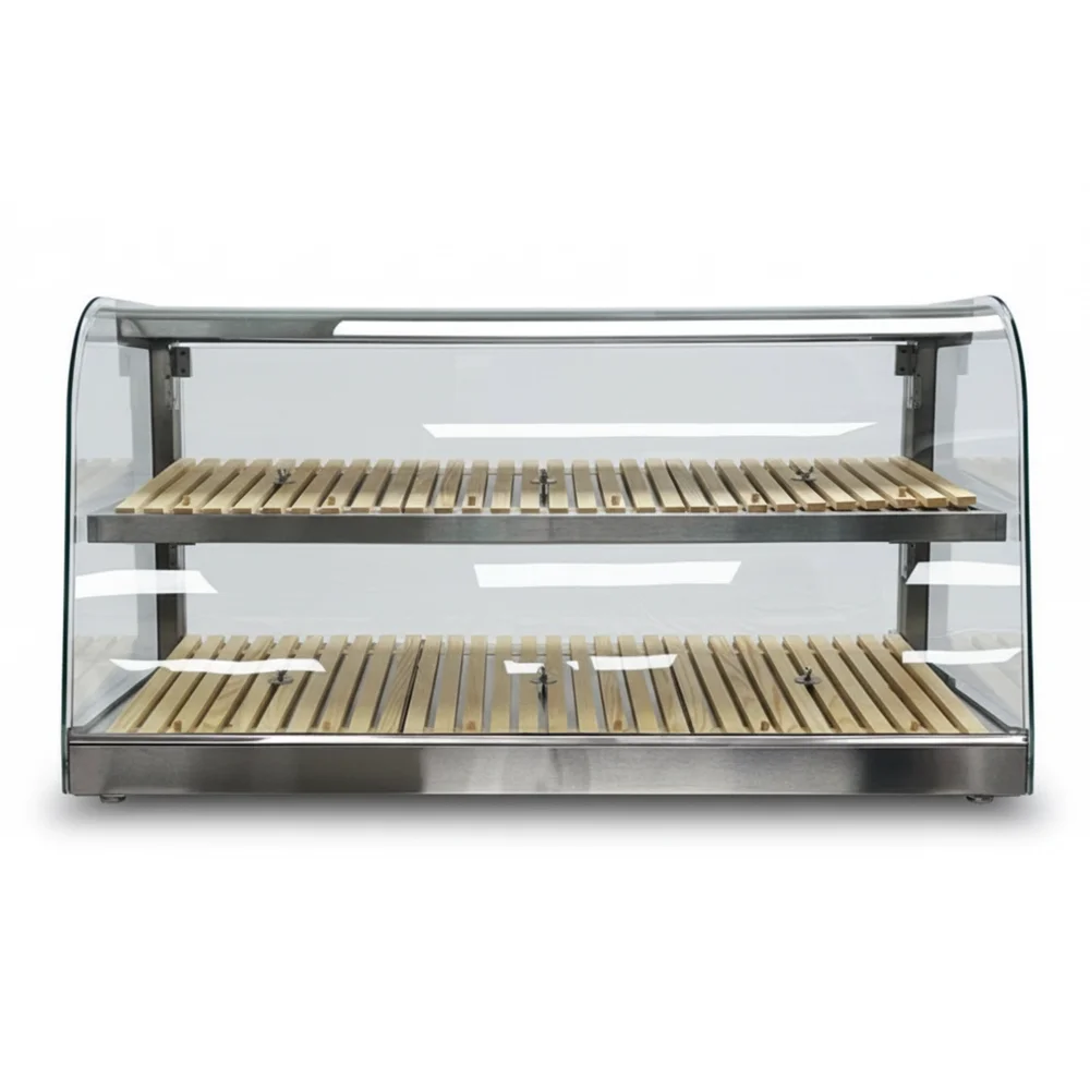 ChillCore Series 39" Countertop Bakery Display Case, 5.2 Cu.ft, 2 Shelves, 115V