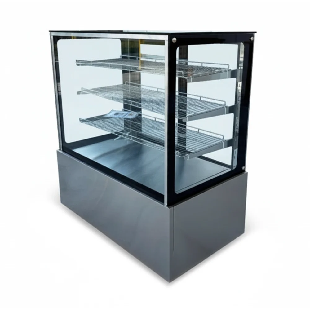 ChillCore Series 49" Dry Bakery Display Case, 18.7 Cu.ft, 3 Shelves