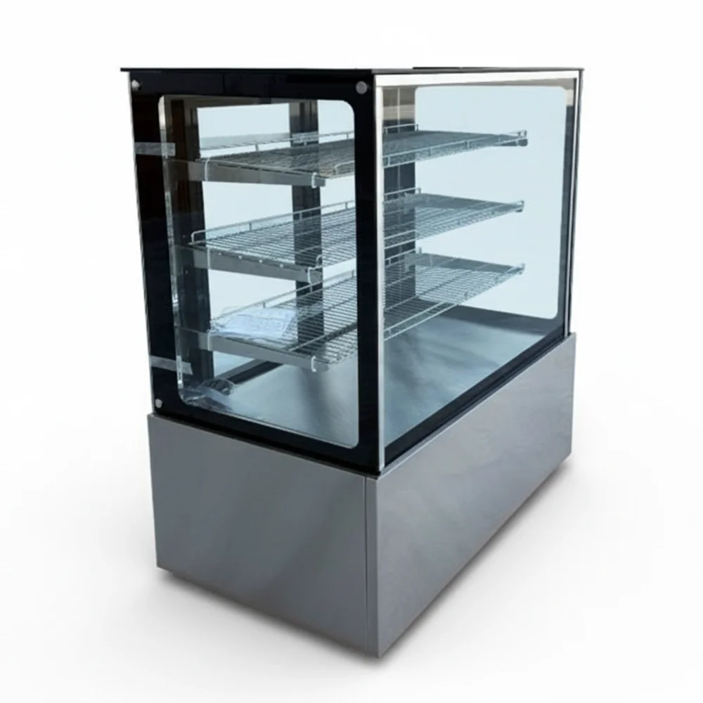 ChillCore Series 49" Dry Bakery Display Case, 18.7 Cu.ft, 3 Shelves