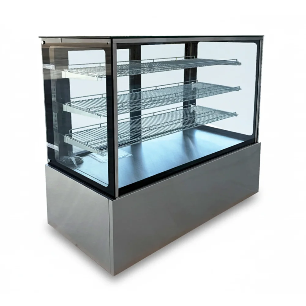 ChillCore Series 61" Dry Bakery Display Case, 23.6 Cu.ft, 3 Shelves