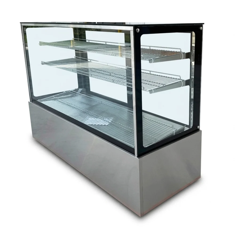 ChillCore Series 72" Dry Bakery Display Case, 28.6 Cu.ft, 3 Shelves