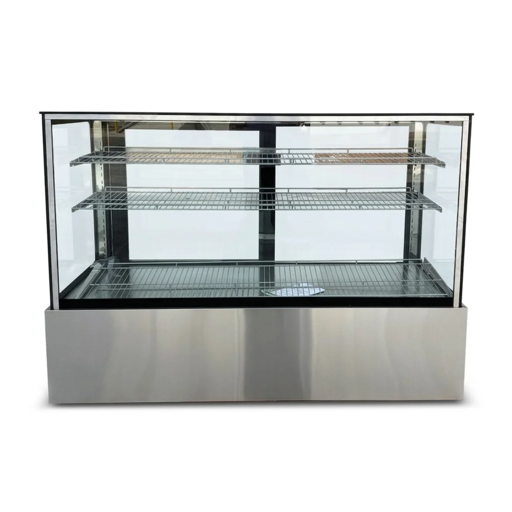 ChillCore Series 72" Dry Bakery Display Case, 28.6 Cu.ft, 3 Shelves