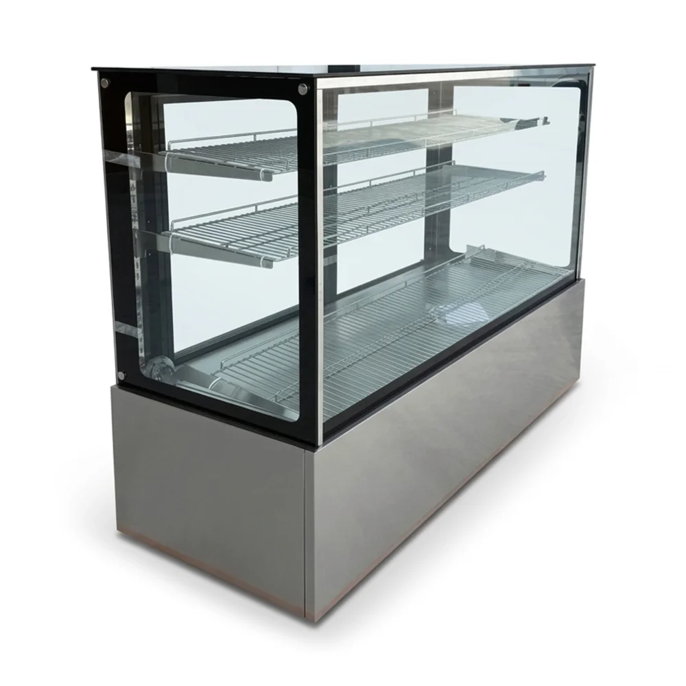 ChillCore Series 72" Dry Bakery Display Case, 28.6 Cu.ft, 3 Shelves