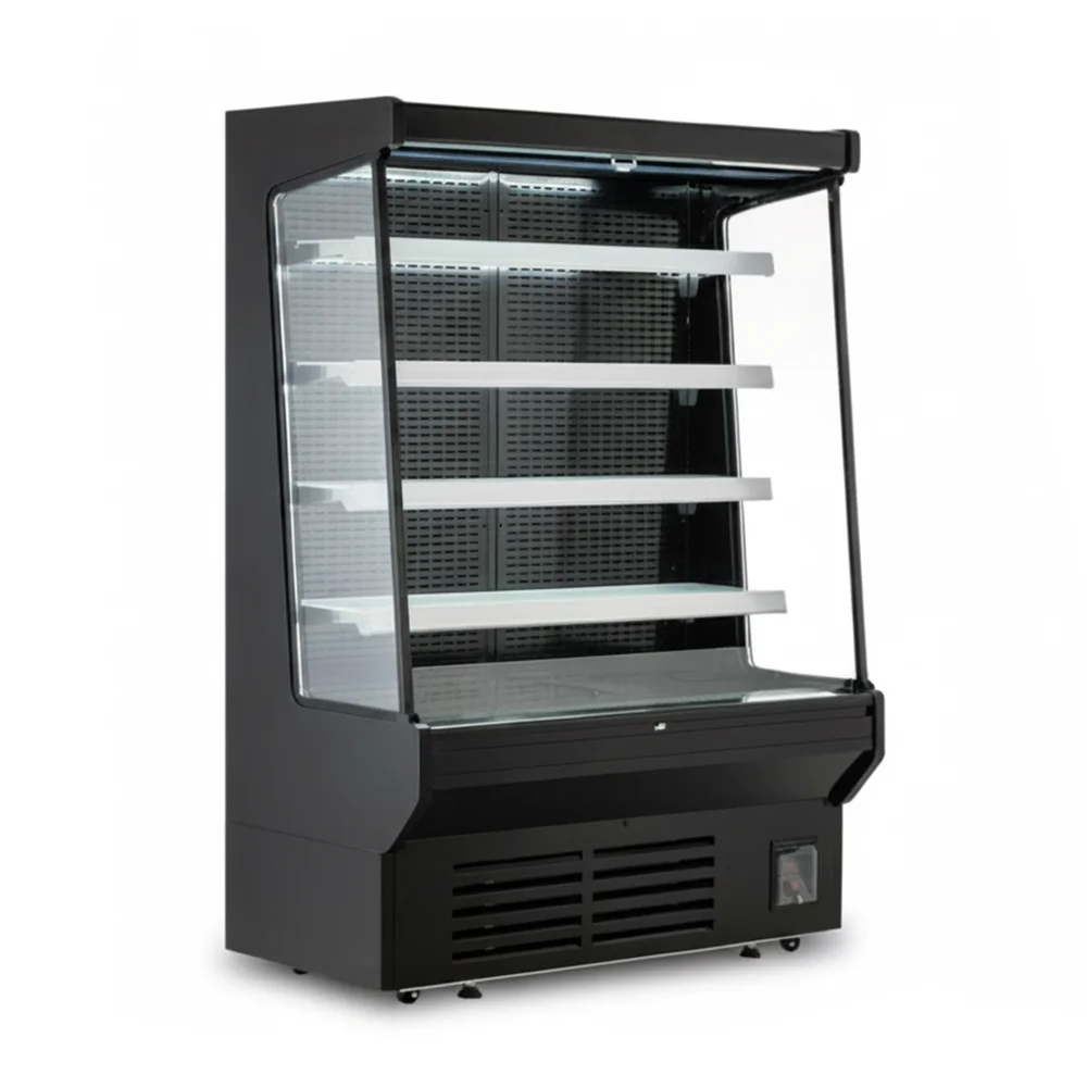 ChillCore Series 52" Open Air Refrigerated Display Case, 15.7 Cu.ft, 4 Shelves