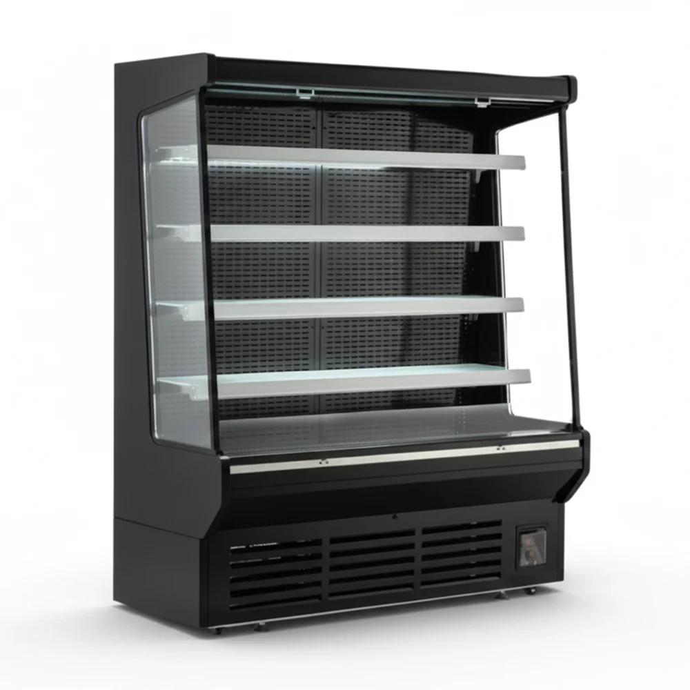 ChillCore Series 60" Open Air Refrigerated Display Case, 18.4 Cu.ft, 4 Shelves