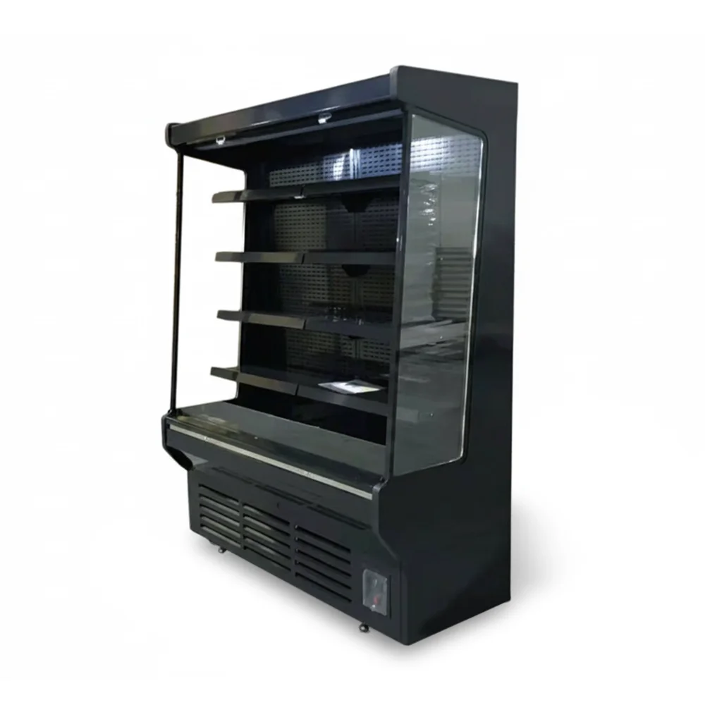ChillCore Series 60" Open Air Refrigerated Display Case, 18.4 Cu.ft, 4 Shelves