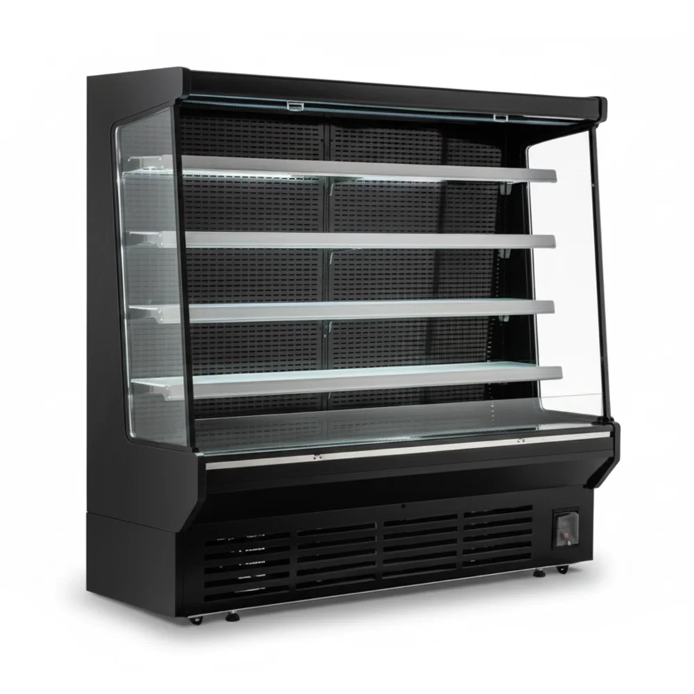 ChillCore Series 76" Open Air Refrigerated Display Case, 24 Cu.ft, 4 Shelves