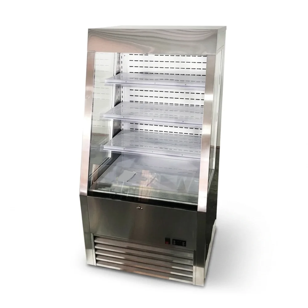 ChillCore Series 28" Open Air Refrigerated Display Case, 8.6 Cu.ft, 3 Shelves, 115V