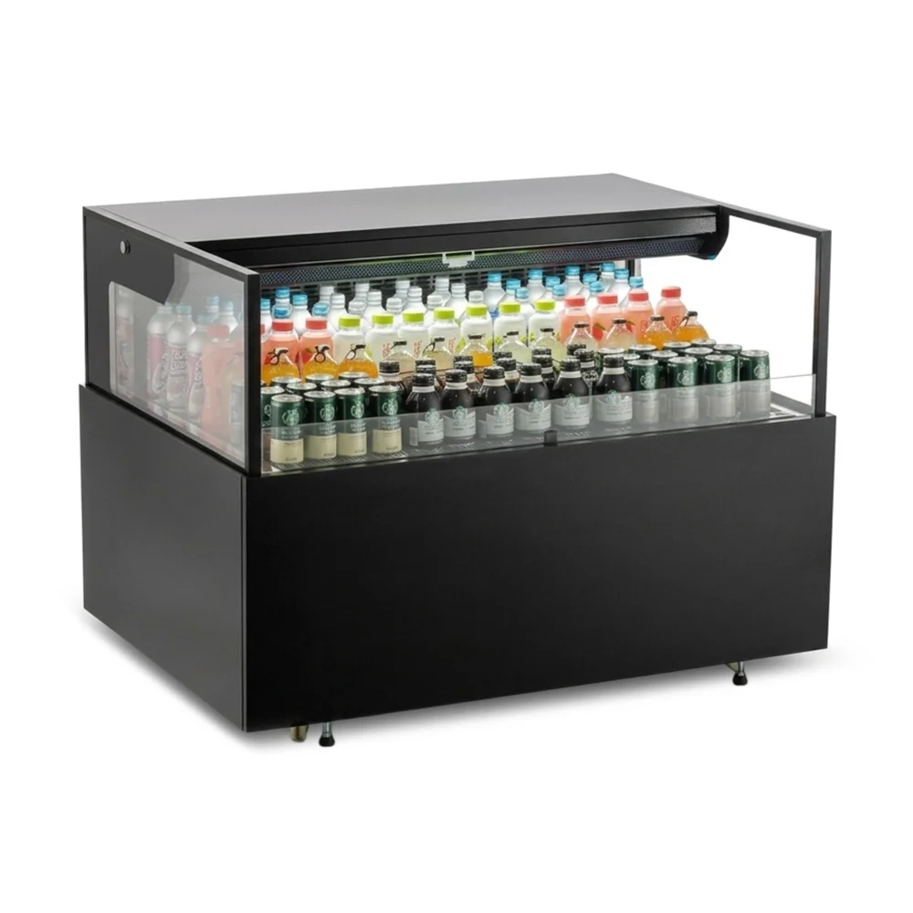 ChillCore Series 47" Open Air Refrigerated Display Case, 5.6 Cu.ft, LED Lighting