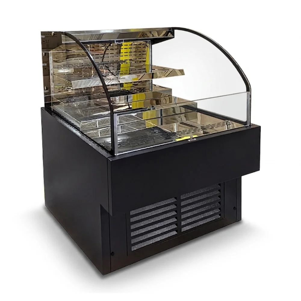 ChillCore Series 35" Open Air Refrigerated Display Case, 8.2 Cu.ft, 2 Shelves