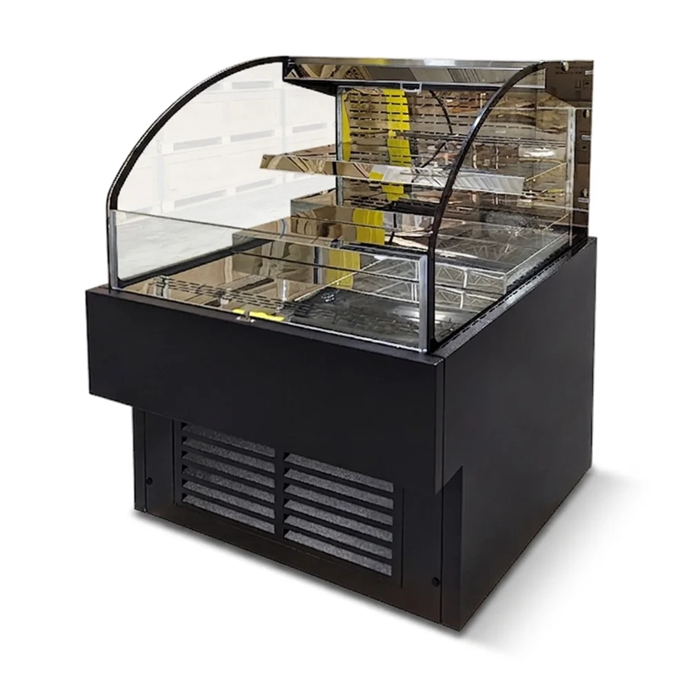 ChillCore Series 35" Open Air Refrigerated Display Case, 8.2 Cu.ft, 2 Shelves