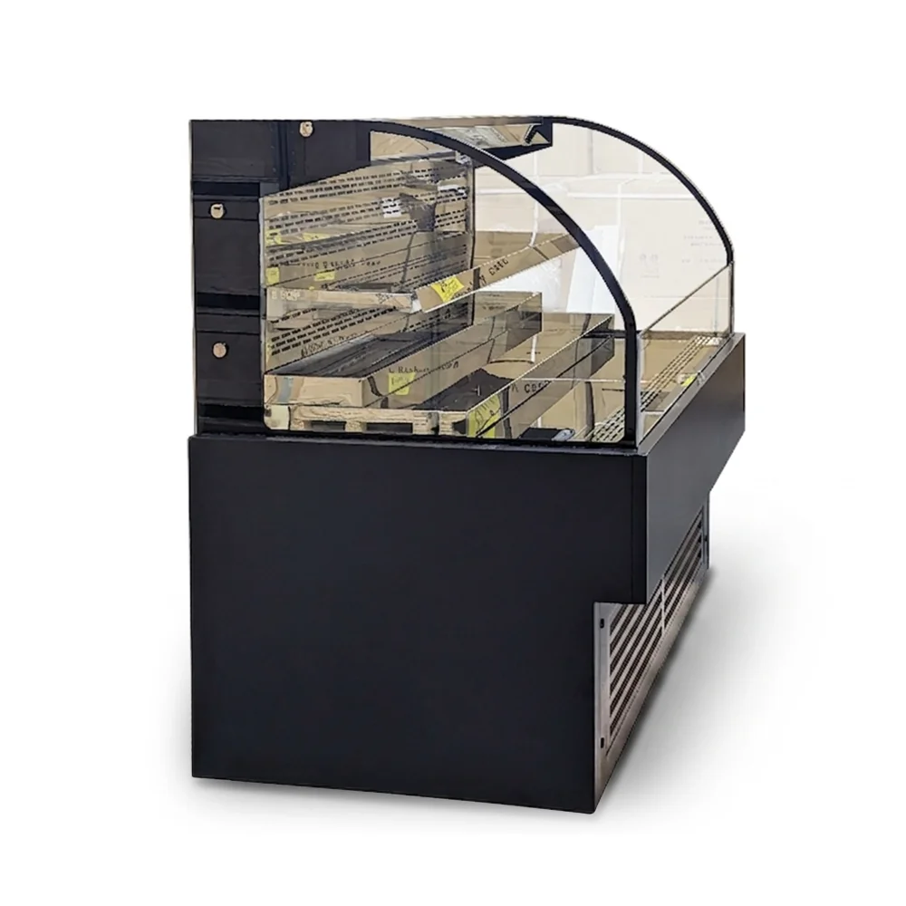 ChillCore Series 47" Open Air Refrigerated Display Case, 11.2 Cu.ft, 2 Shelves