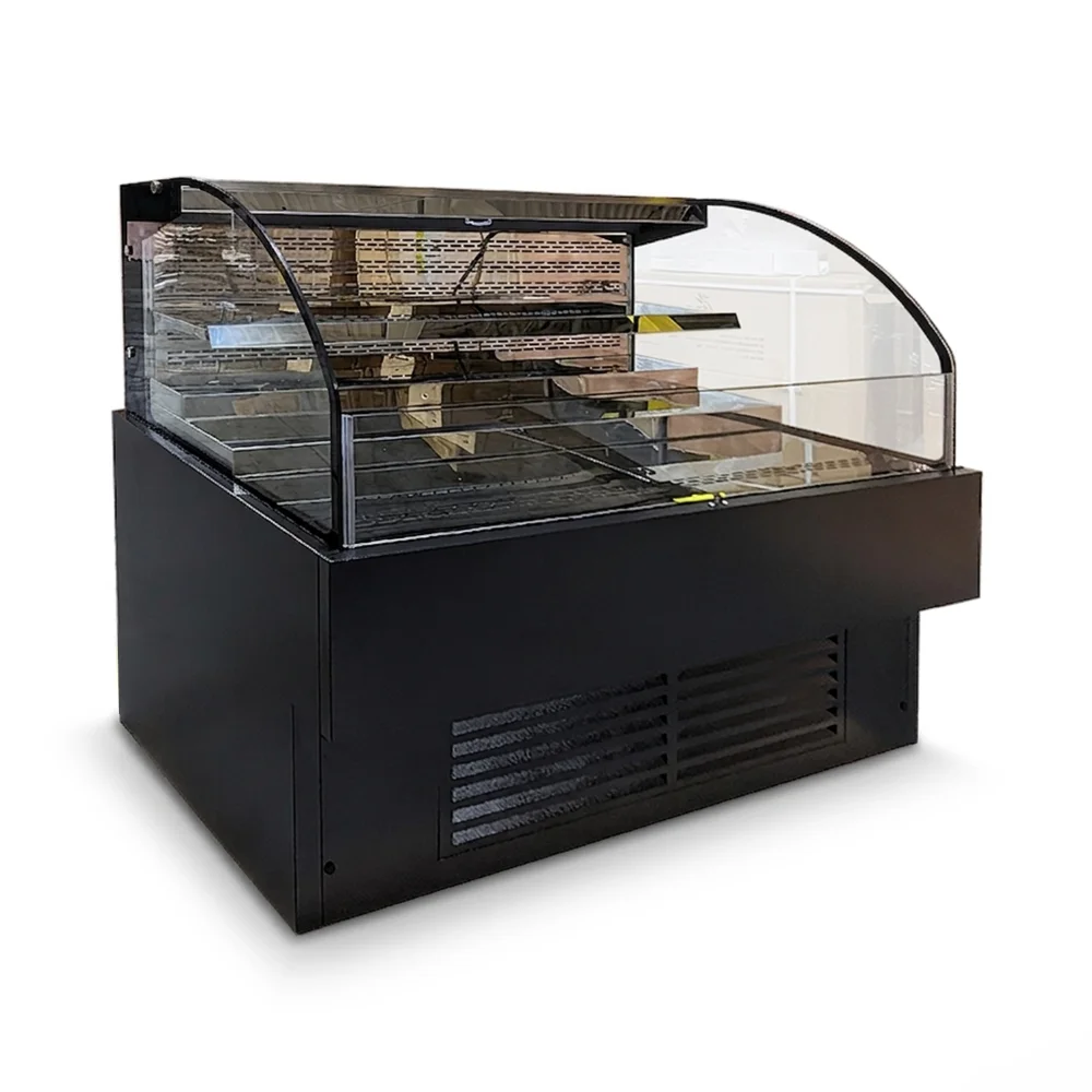 ChillCore Series 59" Open Air Refrigerated Display Case, 14.3 Cu.ft, 2 Shelves