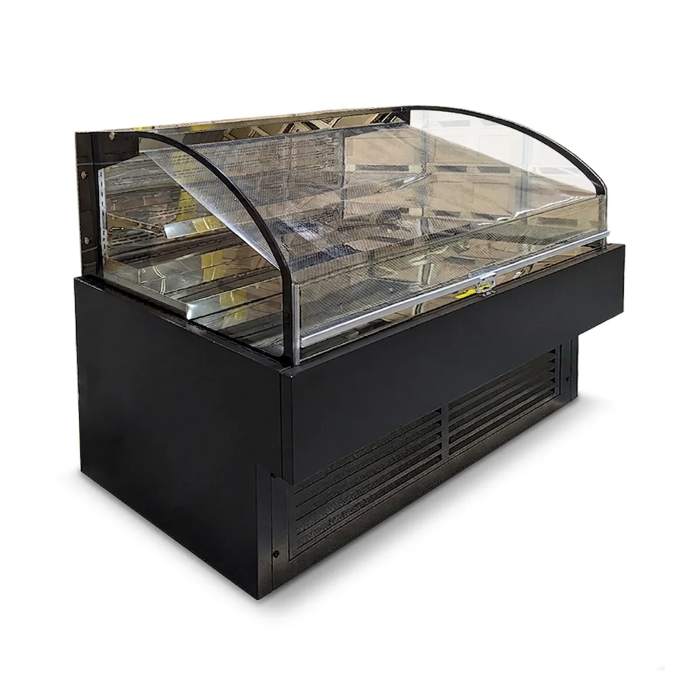 ChillCore Series 59" Open Air Refrigerated Display Case, 14.3 Cu.ft, 2 Shelves