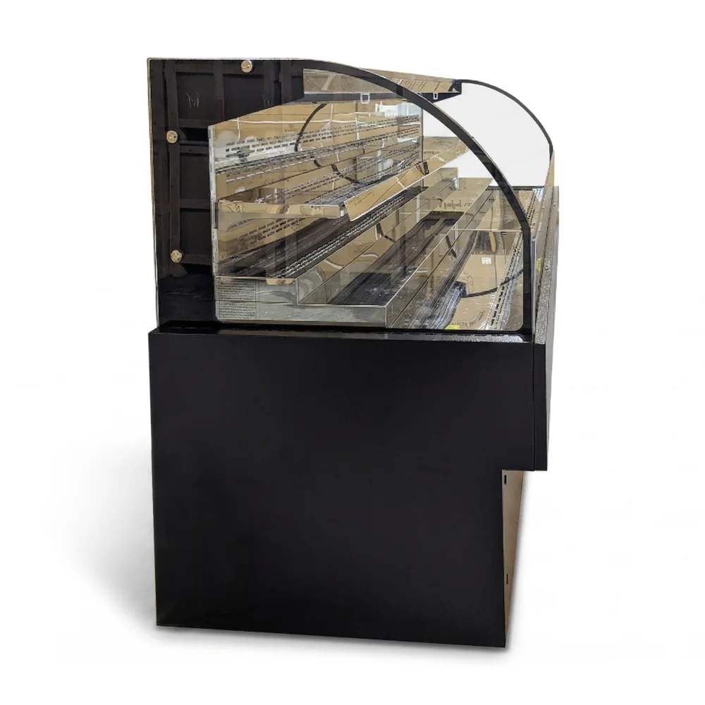 ChillCore Series 71" Open Air Refrigerated Display Case, 17.4 Cu.ft, 2 Shelves