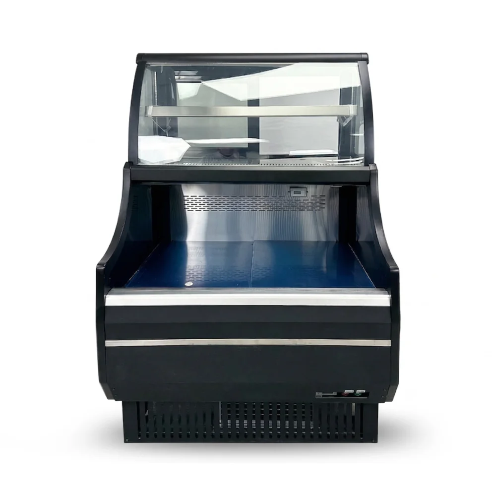 ChillCore Series 38" Open Air Refrigerated Merchandiser for Sandwiches, 6.88 Cu.ft, LED Lighting