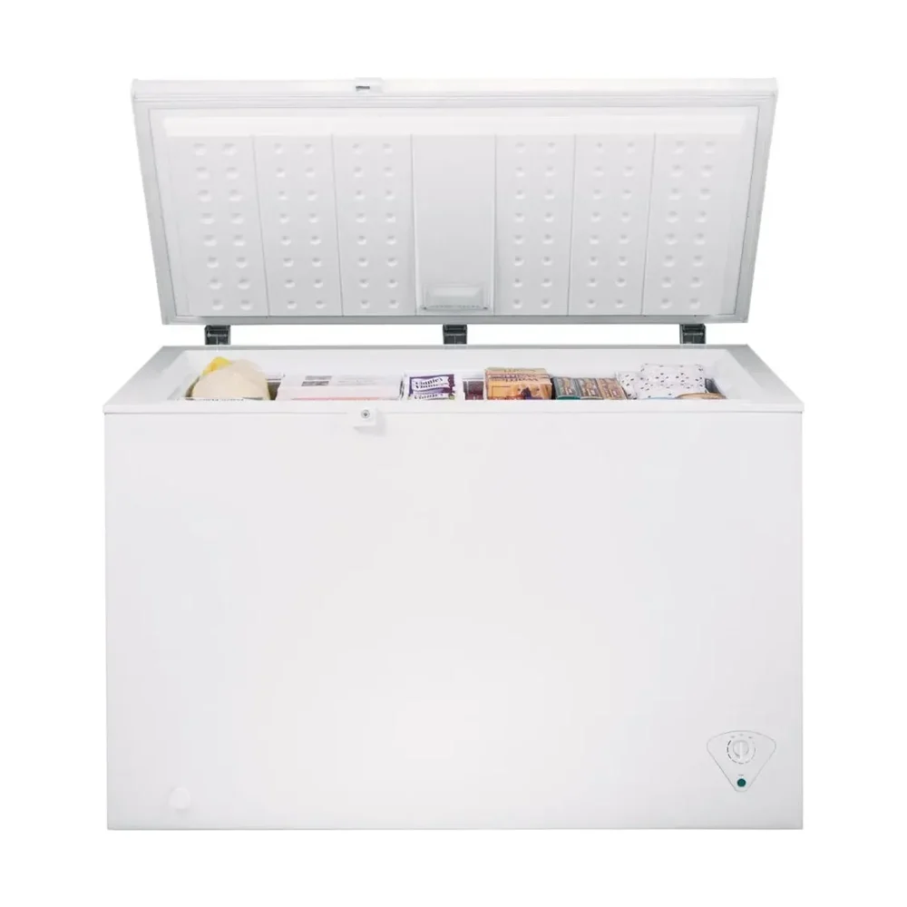 Coldline 44" Commercial Chest Freezer, White, 2 Baskets, 10 Cu. Ft., 1 Year Warranty