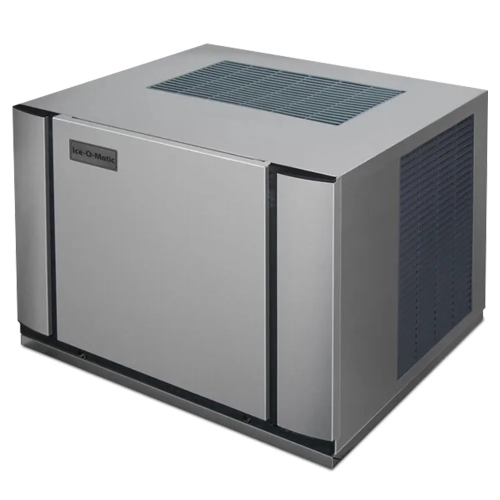 Ice-O-Matic air cooled half cube ice machine head without storage bin, engineered for reliable ice production in bars, cafes, and restaurants.